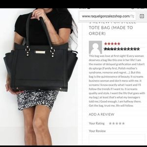 Raquel Gonzalez Leather Tote